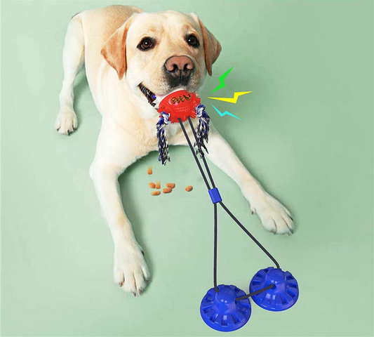 Interactive Suction Tug Ball